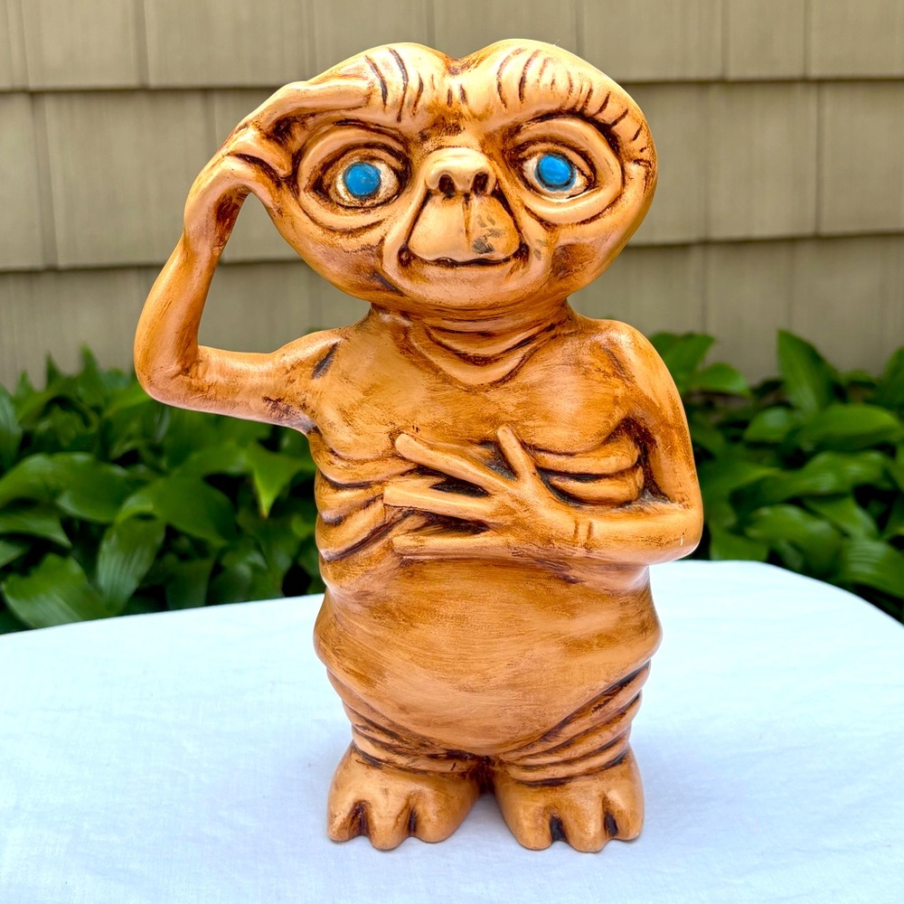 Vintage 1980's Ceramic Hobbyist E.T.